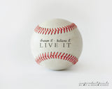 baseball nursery decor with quote